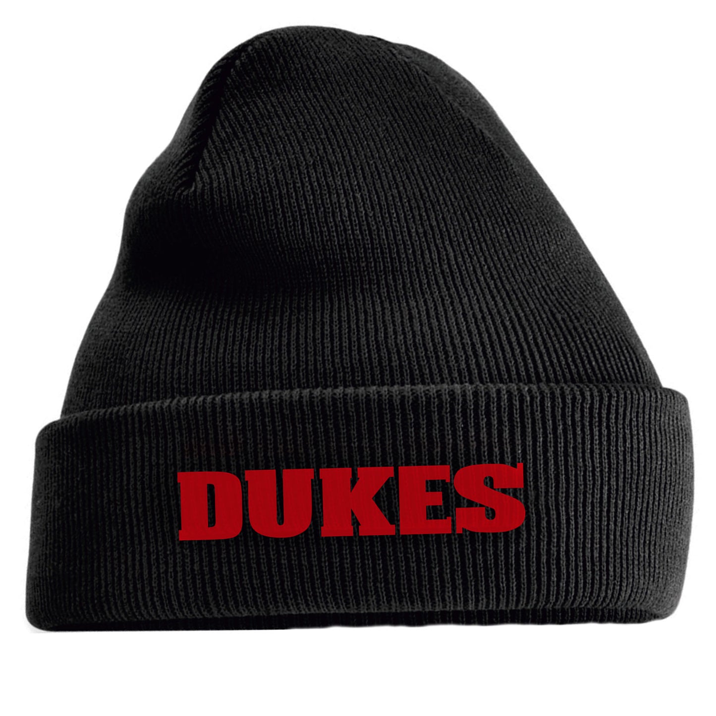 DUKES Mütze schwarz mit Schriftzug
